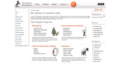 Desktop Screenshot of figurines-ornaments.com